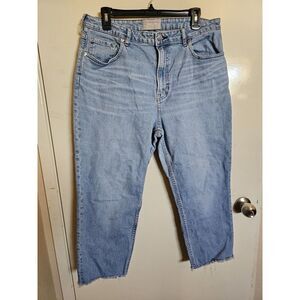 Everlane Light Blue Cropped Ankle Jeans